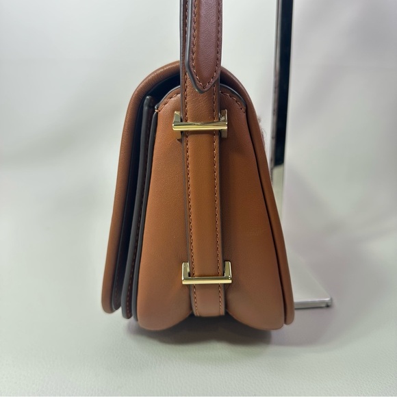 NEW KATE SPADE FLOWER JACQUARD BURGUNDY CROSSBODY BAG ! - Picture 8 of 10